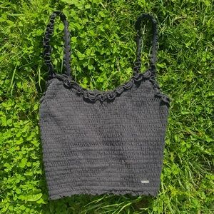 HOLLISTER BLACK TANK TOP